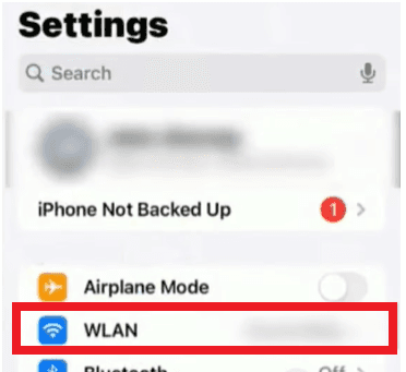 Open Mobile Settings