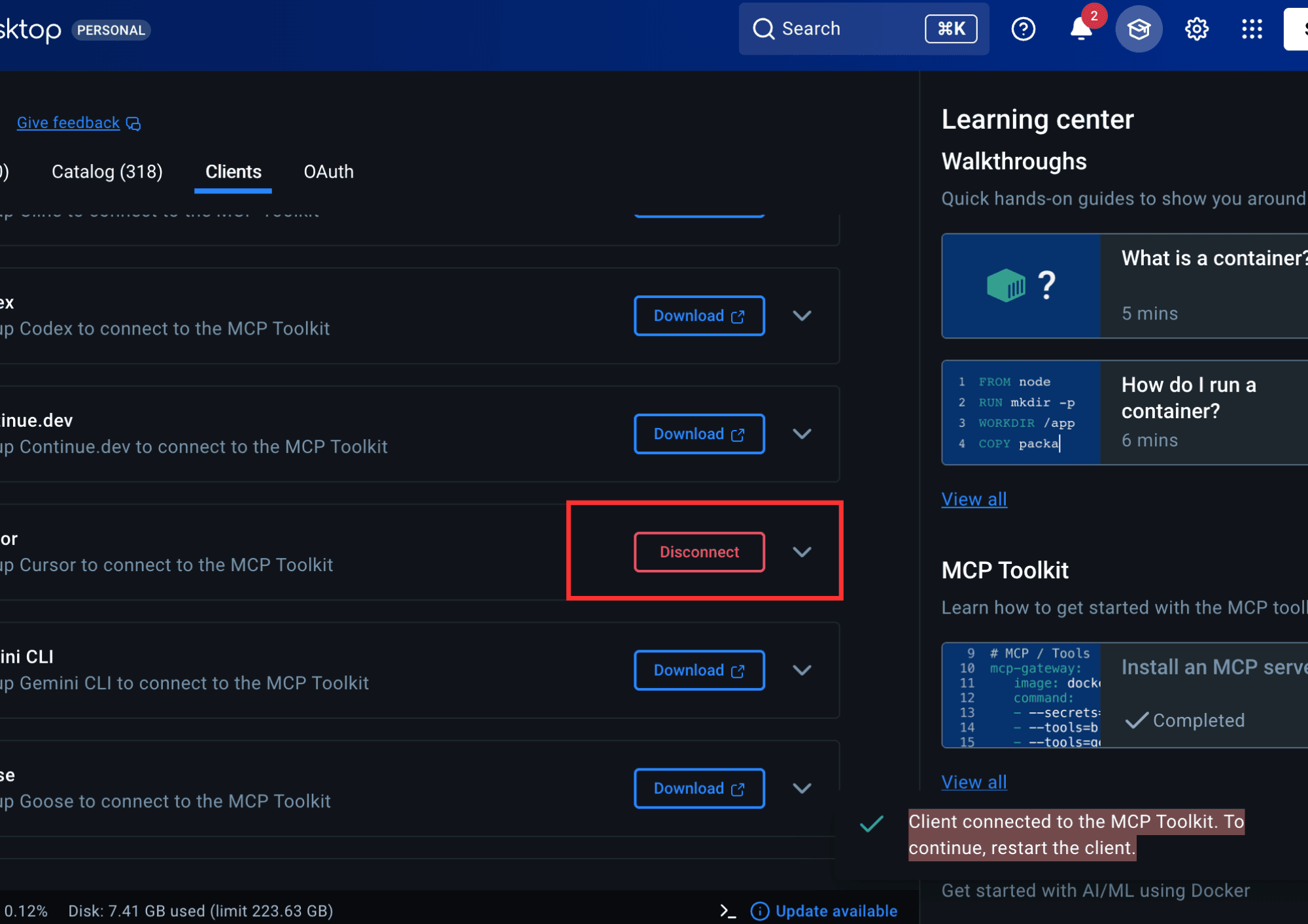 Connect Your AI Client