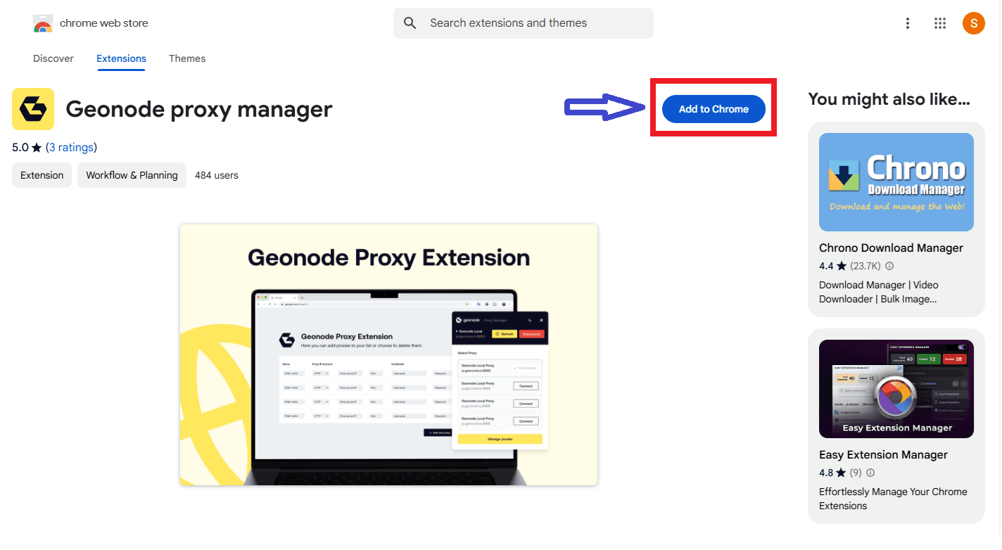 Add to Chrome