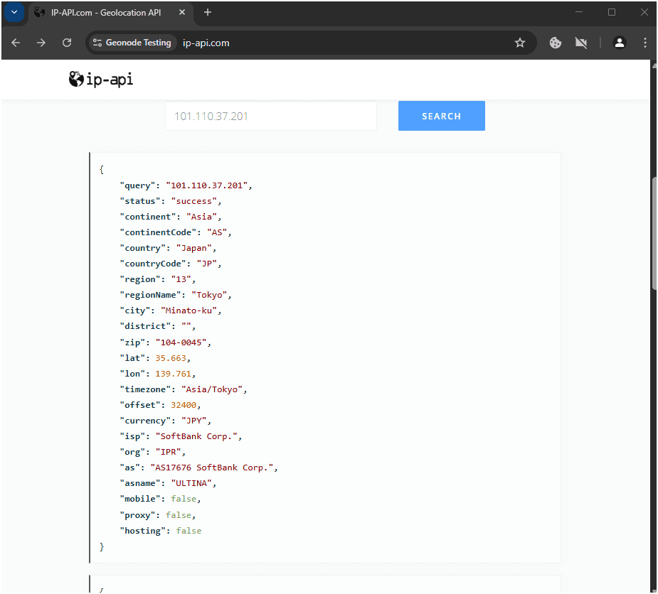 Browser Launched