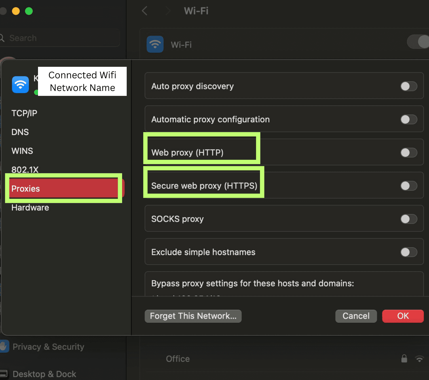 Configure Network