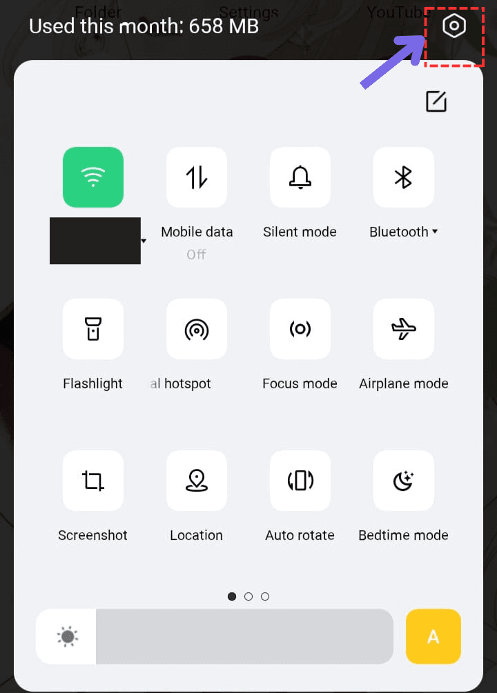 Open Settings