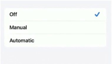 Proxy Manual Configuration